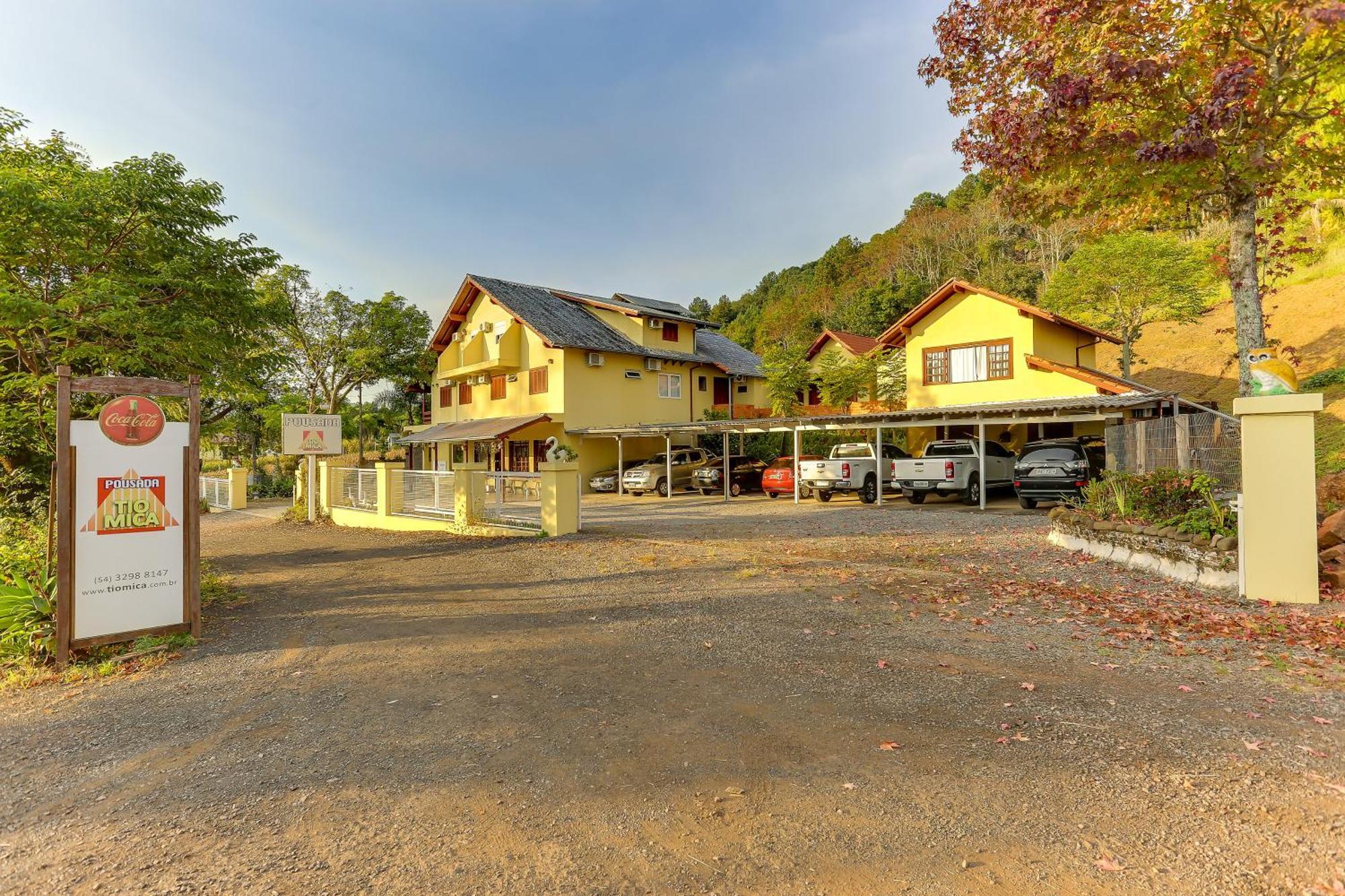 Pousada Tio Mica - Quitinetes Nova Petropolis Kültér fotó